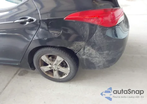 2012 Hyundai Elantra Gls from USA, damaged, VIN KMHDH4AE4CU305604